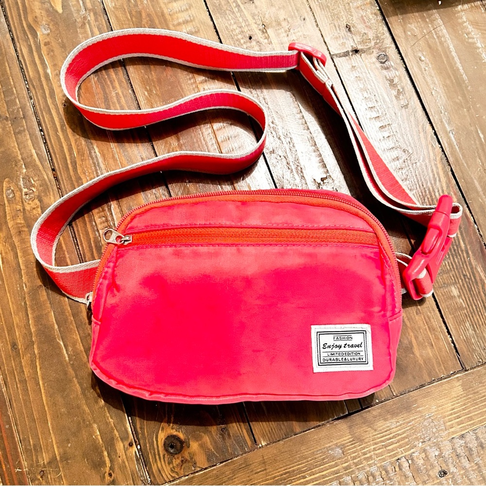 Coral Crossbody Belt Bag